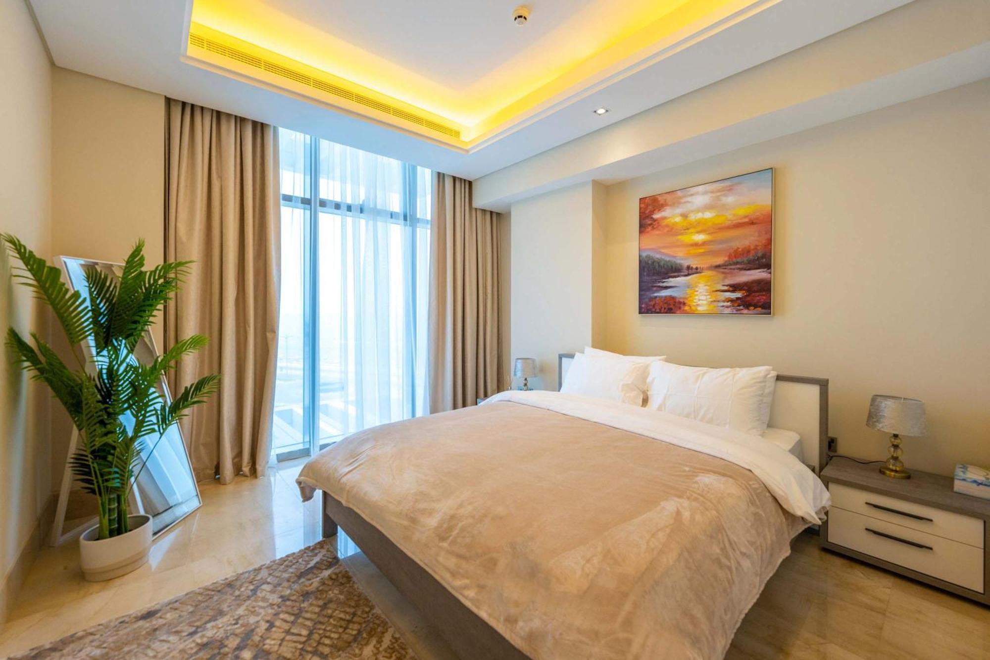 Spacious Beachfront 2 Bedroom Apartment - The 8 Dubai Exteriör bild