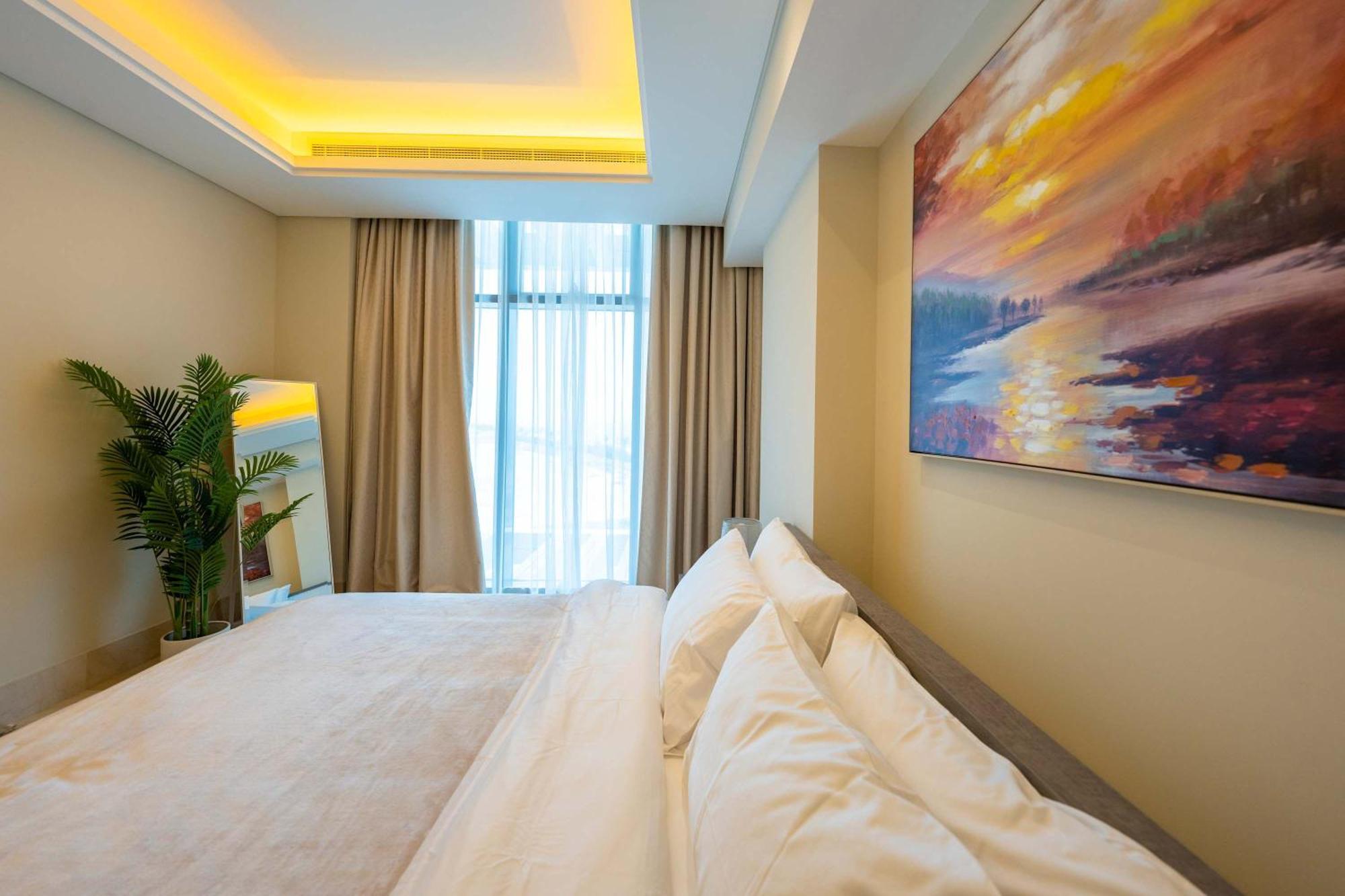 Spacious Beachfront 2 Bedroom Apartment - The 8 Dubai Exteriör bild