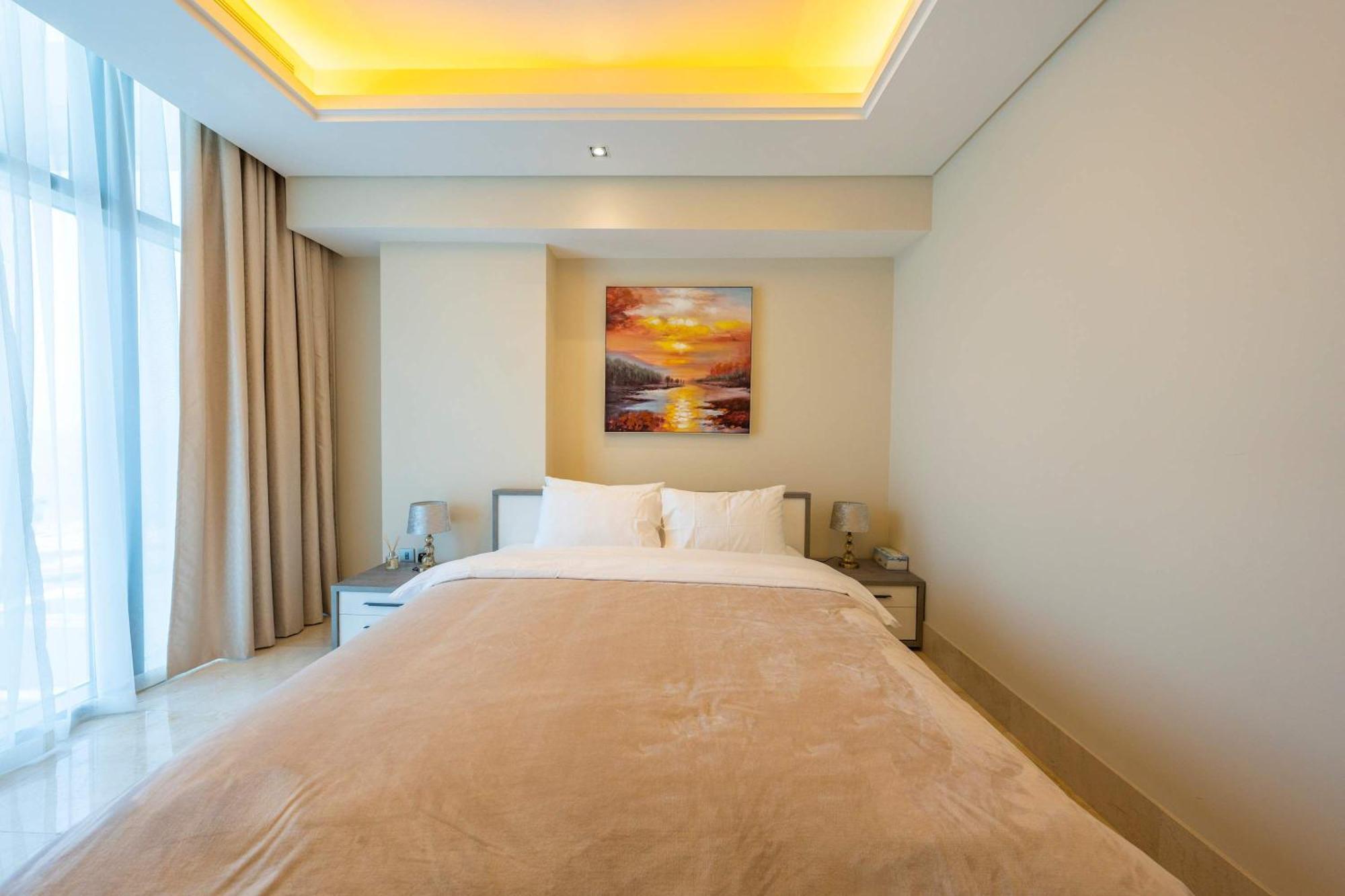 Spacious Beachfront 2 Bedroom Apartment - The 8 Dubai Exteriör bild