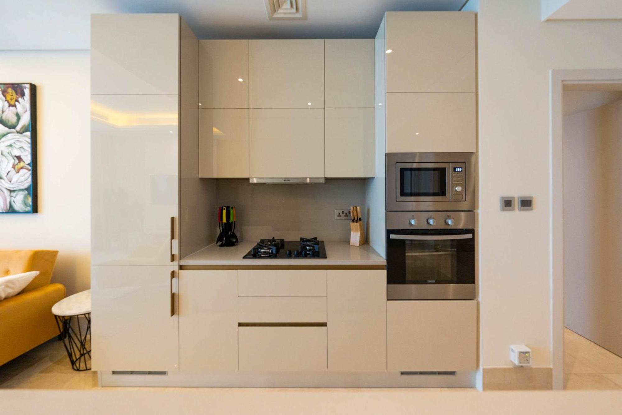 Spacious Beachfront 2 Bedroom Apartment - The 8 Dubai Exteriör bild
